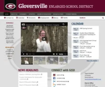 Gesdk12.org(Gloversville ESD) Screenshot