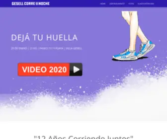 Gesellcorredenoche.com.ar(Gesell Corre de Noche 2022) Screenshot