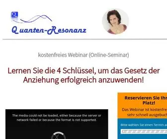 Gesetz-Der-Anziehung-Webinar.de(Lernen Sie die 4 Schlüssel kennen) Screenshot