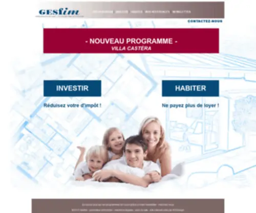 Gesfim.fr(Défiscalisation) Screenshot