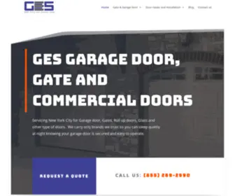 Gesgarageandgate.com(GES Gate and Garage Door) Screenshot