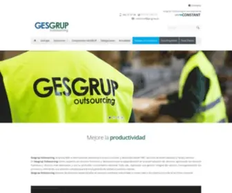 Gesgrup.es(Gesgrup Outsourcing) Screenshot