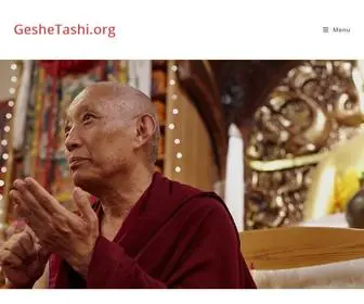 Geshetashi.org(Geshe Tashi Blog) Screenshot