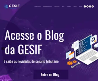 Gesif.com.br(Gestão Estratégica de Inteligência Fiscal) Screenshot