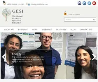 Gesiinitiative.com(GESI Initiative) Screenshot