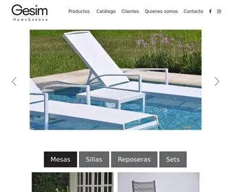 Gesim.com.ar(Gesim HomeGarden) Screenshot