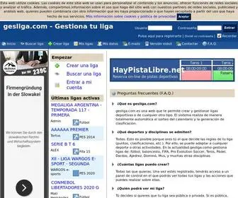 Gesliga.com(Gesliga) Screenshot