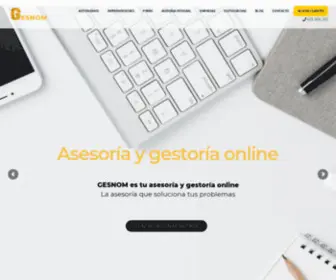 Gesnom.es(Asesoría) Screenshot