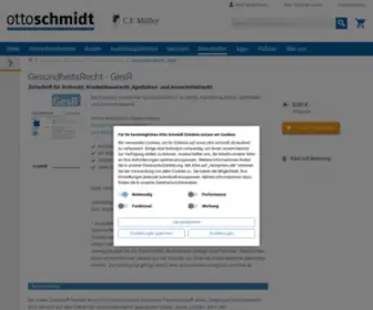 Gesr.de(GesundheitsRecht) Screenshot