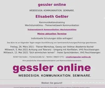 Gessler-Online.de(Gessler online) Screenshot