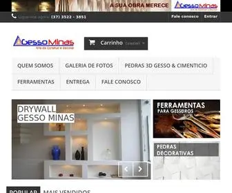 Gessominasbd.com.br(Gesso Minas) Screenshot