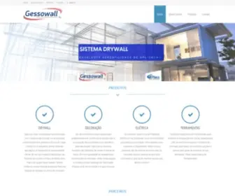 Gessowall.com.br(GessoWall) Screenshot