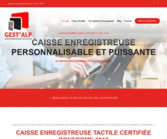 Gestalp.pro(Caisses enregistreuses Tacticles Logiciel Norme 2018) Screenshot