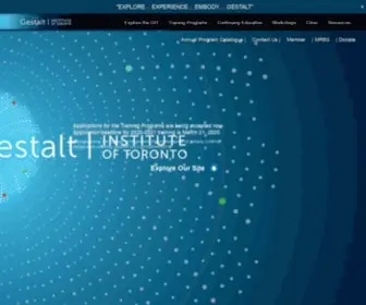 Gestalt.on.ca(Gestalt Institute of Toronto) Screenshot