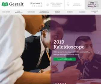 Gestaltcs.org(Gestalt Community Schools) Screenshot