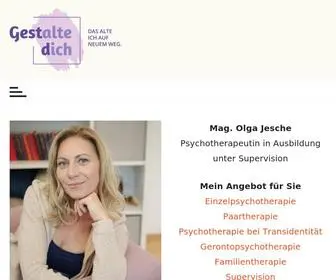 Gestaltedich.at(Psychotherapie 1210 Floridsdorf) Screenshot