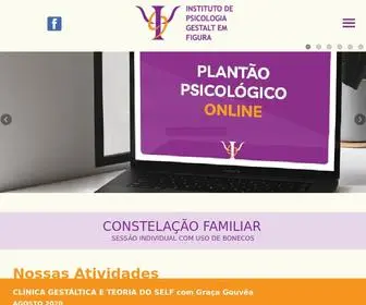 Gestaltemfigura.com.br(Instituto de Psicologia Gestalt em Figura) Screenshot