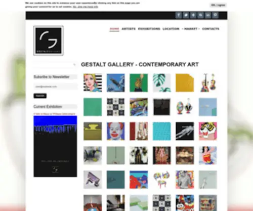 Gestaltgallery.it(Gestalt Gallery) Screenshot