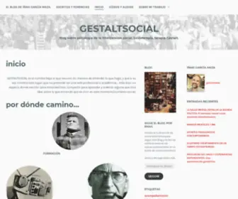 Gestaltsocial.com(Blog sobre psicología de la intervención social) Screenshot