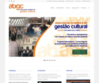 Gestaocultural.org.br(ABGC) Screenshot