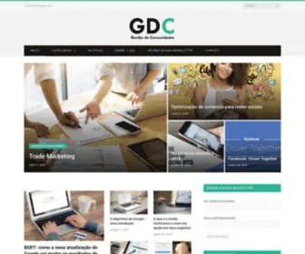 Gestaodecomunidades.com(Gestão de Comunidades Online/Offline Community Management) Screenshot