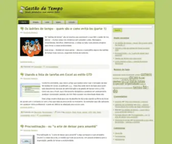 Gestaodetempo.com.br(Gestao de Tempo) Screenshot