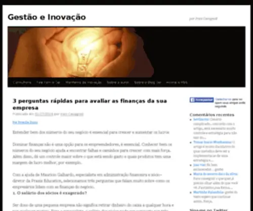 Gestaoeinovacao.com(Gestão e Inovação) Screenshot