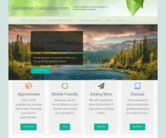 Gestationcalculator.com(Gestation) Screenshot