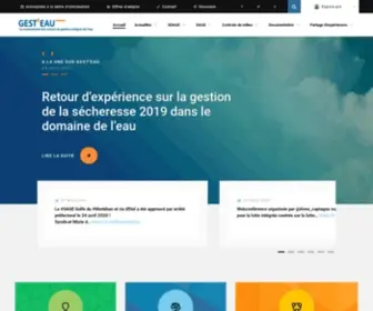 Gesteau.fr(Accueil) Screenshot