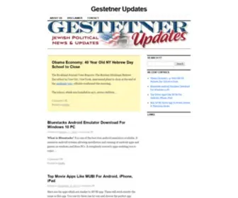 Gestetnerupdates.com(Gestetner Updates) Screenshot