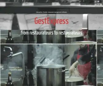 Gestexpress.com(Restaurant management software) Screenshot