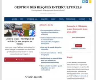 Gestion-Des-Risques-Interculturels.com(Entreprises & Management Interculturel) Screenshot