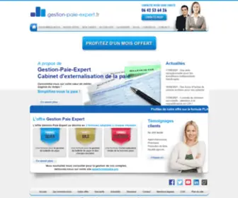 Gestion-Paie-Expert.fr(Cabinet d'externalisation de la paie) Screenshot