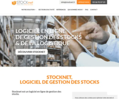 Gestion-Stocks.com(Accueil) Screenshot