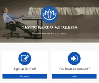 Gestionandomiiglesia.com(Wallpaper Database) Screenshot