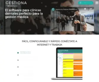 Gestiondeclinica.es(Klinikare clínicas) Screenshot