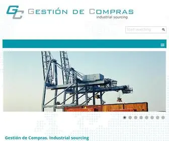 Gestiondecompras.com(Sourcing internacional y proyectos de subcontrataci) Screenshot