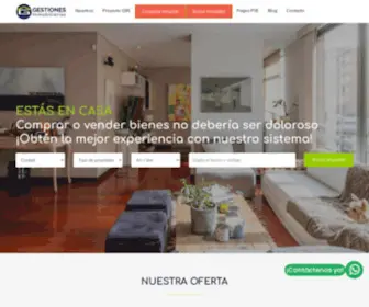 Gestionesinmobiliarias.com(Gestiones inmobiliarias) Screenshot