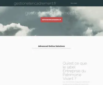 Gestionetencadrement.fr(Web Server's Default Page) Screenshot