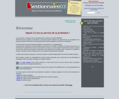 Gestionnaire03.fr(Lycée) Screenshot
