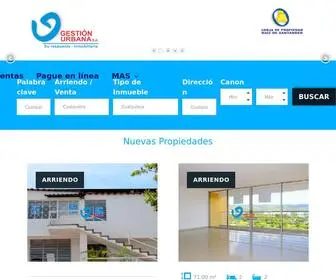 Gestionurbanainmobiliaria.com.co(Gestion Urbana S.A) Screenshot