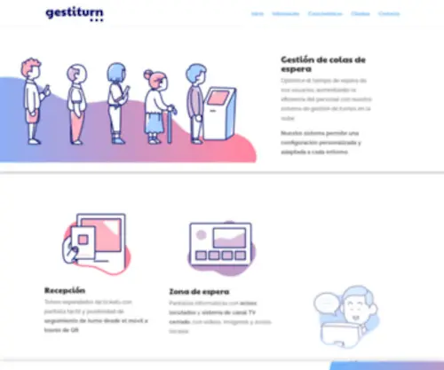 Gestiturn.com(Sistema de gestión de colas y citas) Screenshot