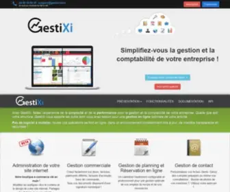 Gestixi.com(Votre gestion en ligne) Screenshot