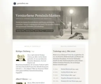 Gestorben.am(Todesfälle) Screenshot