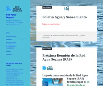 Gestoresdeaguasegura.org(Red agua segura) Screenshot