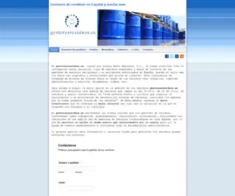 GeStoresresiduos.es(Inicio) Screenshot