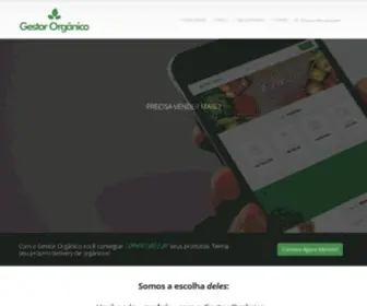 Gestororganico.com.br(Plataforma para E) Screenshot