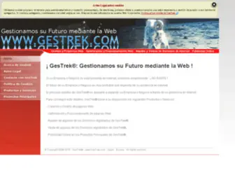 Gestrek.com(Gestionamos su Futuro mediante la Web) Screenshot