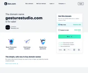 Gesturestudio.com(gesturestudio) Screenshot