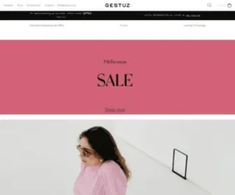 Gestuz.com(Verken de nieuwste Gestuz collecties in de officiële webshop) Screenshot